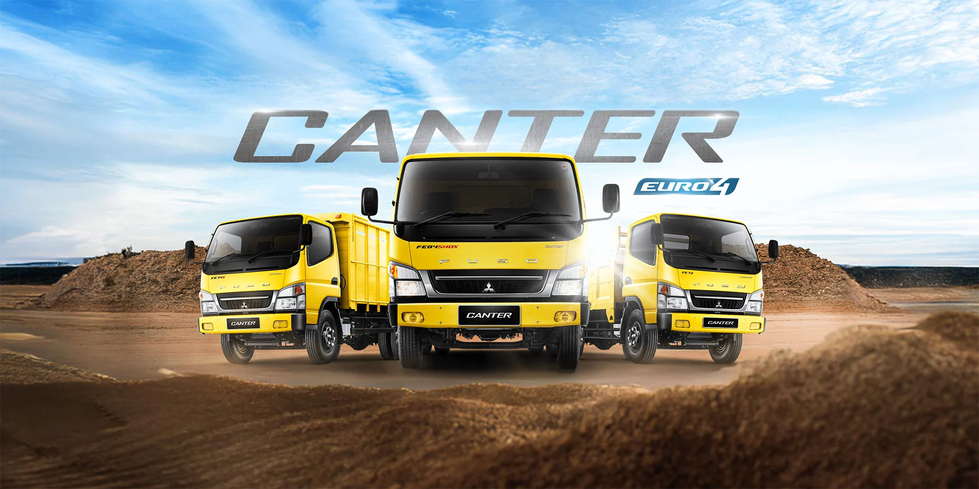 Truk engkel Mitsubishi Canter 2026 - efisien untuk distribusi